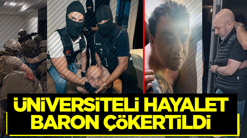 MİT ve Narkotik’ten dev operasyon: 'Üniversiteli Hayalet Baron' çökertildi! 9 yıllık kaçış Sarıyer'de bitti