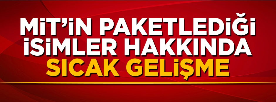 MİT'in paketlediği FETÖ'cüler adliyeye sevk edildi
