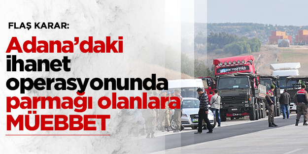 MİT'in yardım TIR'larına operasyon düzenleyen askeri personeller hakkında dava!