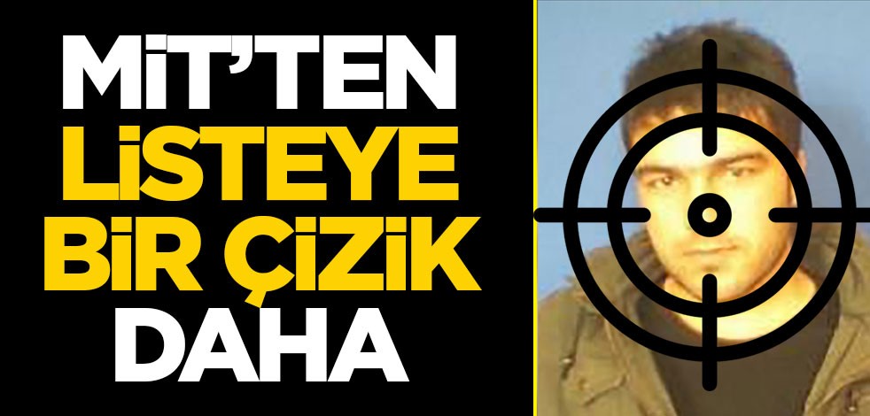MİT'ten listeye bir çizik daha