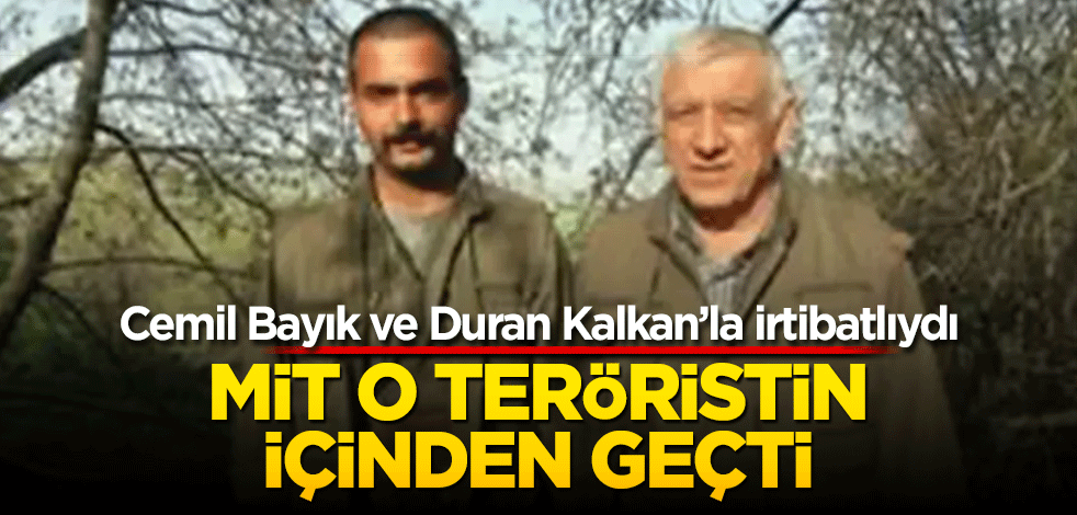 MİT'ten PKK'ya bir nokta operasyon daha! Barzan Hesenzade etkisiz hale getirildi