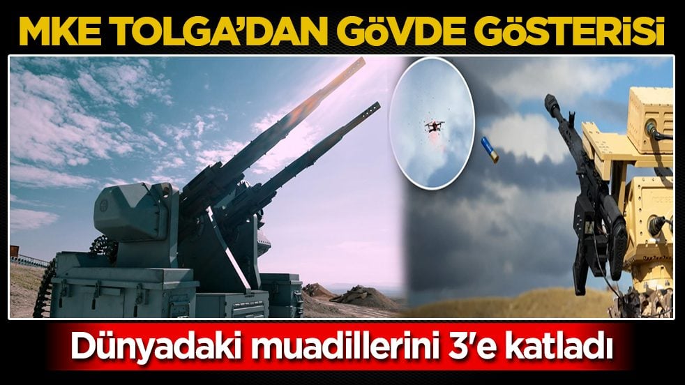 MKE TOLGA’dan gövde gösterisi: Dünyadaki muadillerini 3'e katladı