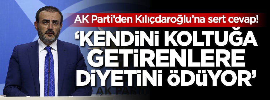 Ünal: Kendini koltuğa getirenlere diyetini ödüyor