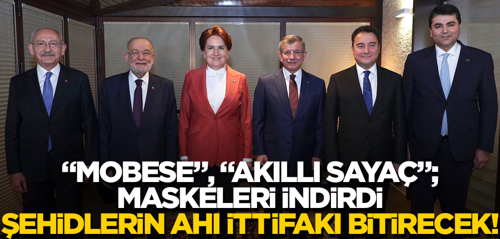 "Mobese", "akıllı sayaç"; maskeleri indirdi, şehidlerin ahı ittifakı bitirecek!