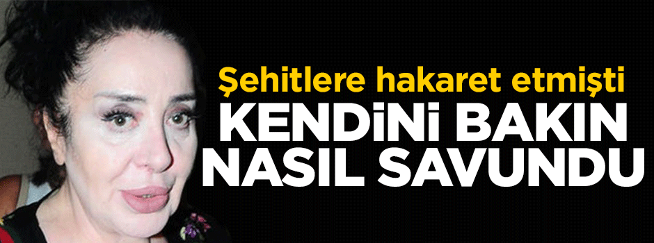 Modacı bozuntusu kendini bakın nasıl savundu