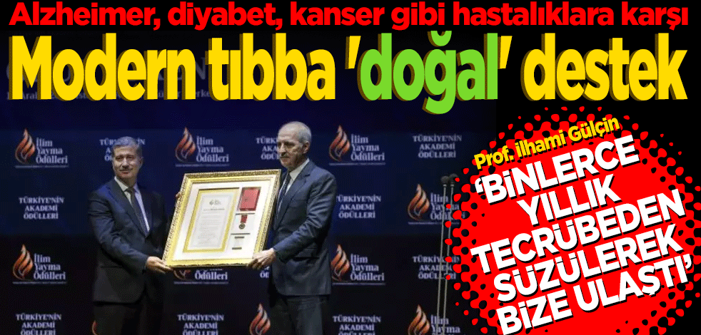 Modern tıbba 'doğal' destek