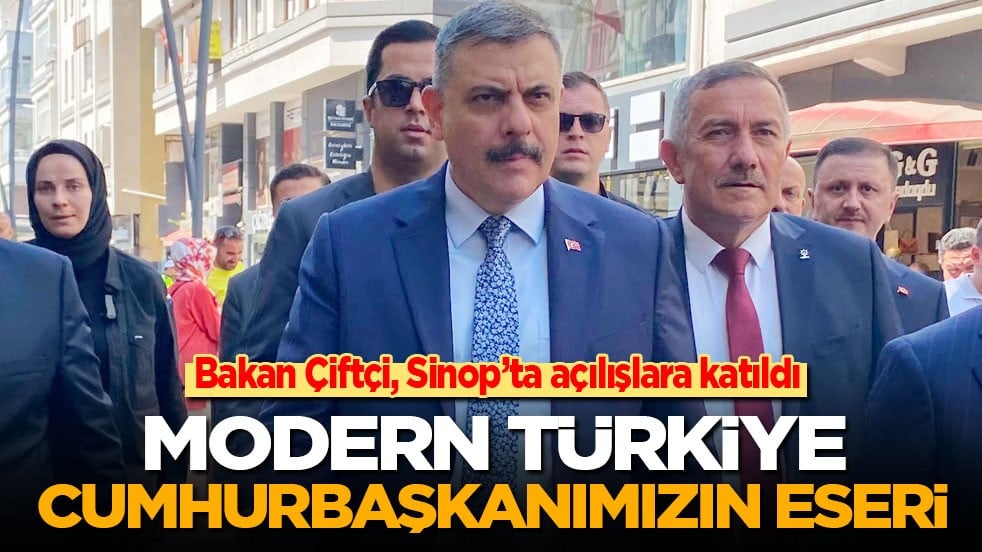 Modern Türkiye Cumhurbaşkanımızın eseri