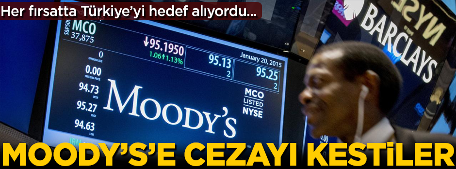 Moody's yanlış iş yaptı, SEC ceza verdi