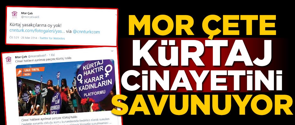 Mor Çete kürtaj cinayetini savunuyor