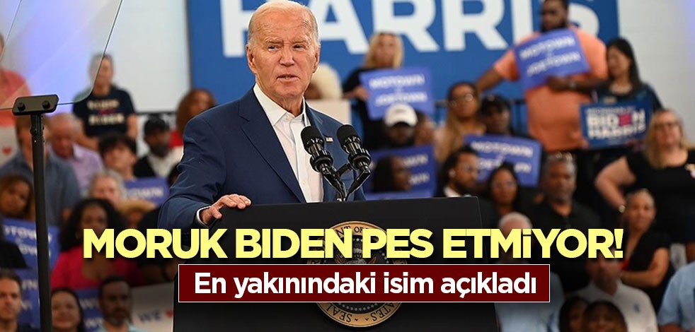 Moruk Biden pes etmiyor! En yakınındaki isim açıkladı