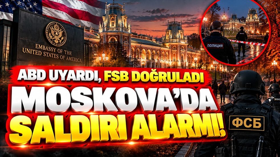 Moskova’da saldırı alarmı! ABD uyardı FSB doğruladı