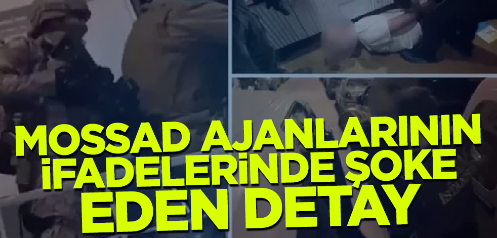 MOSSAD ajanlarının ifadeleri alınıyor! Filistin destekçilerini fişlemişler...
