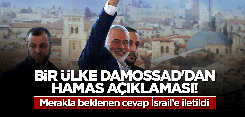Mossad'dan Hamas açıklaması! Cevapları İsrail'e iletildi