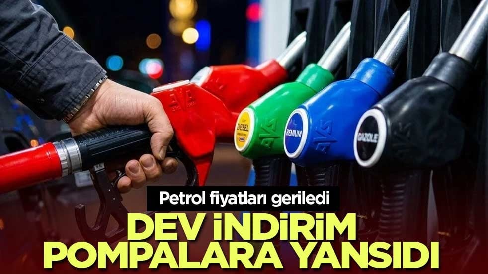 Motorine 5 lira 57 kuruş indirim! Benzin sabit kaldı