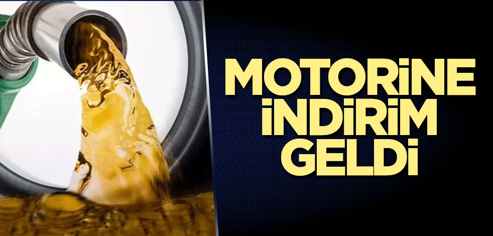 Motorine indirim geldi