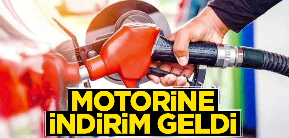 Motorine indirim geldi