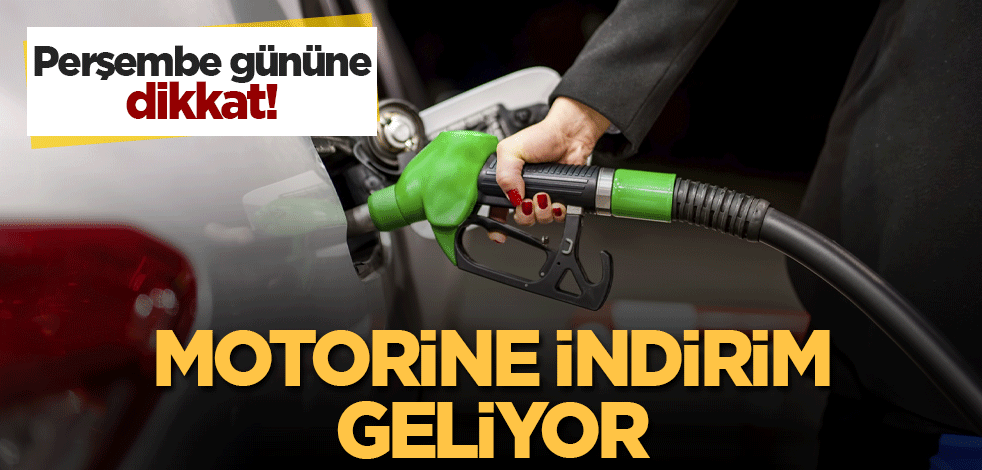 Motorine indirim! Perşembe gününe dikkat