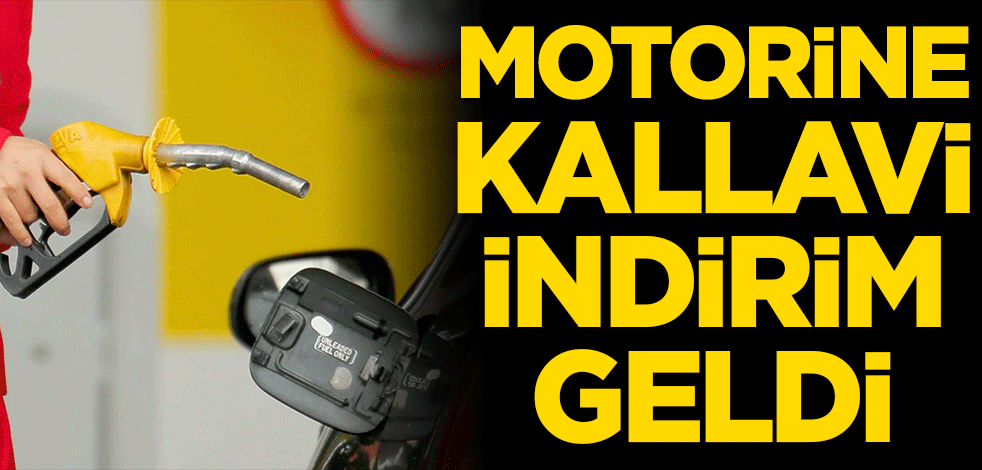 Motorine kallavi indirim geldi