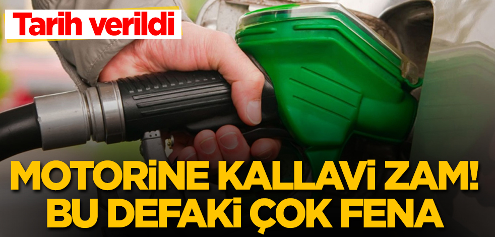 Motorine kallavi zam geliyor! Bu defaki çok fena! Tarih verildi