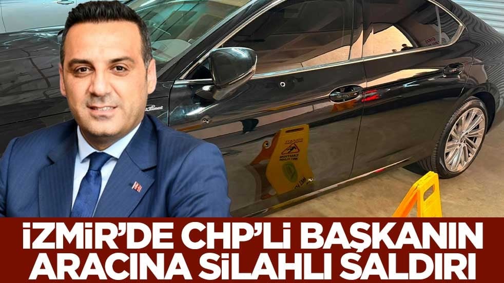 Motosikletli saldırgan kıskıvrak yakalandı! İzmir’de CHP’li başkanın aracına silahlı saldırı