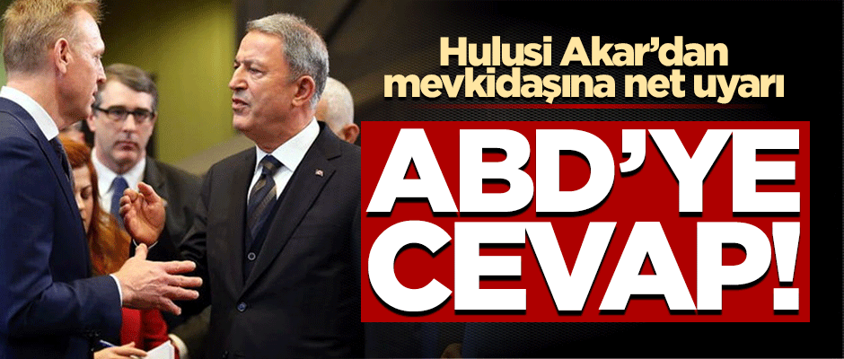 MSB açıkladı: Bakan Akar cevabi mektup gönderdi