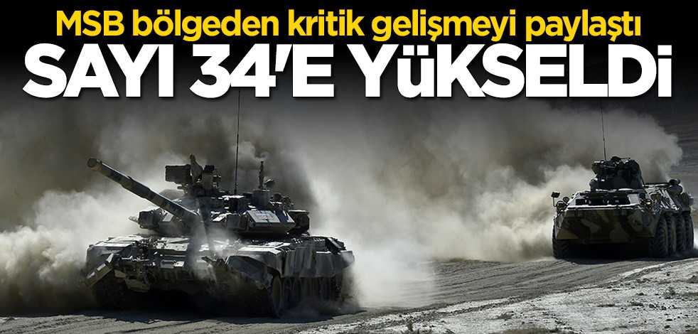 MSB duyurdu: Azerbaycan 34 yerleşim yerini Ermenistan işgalinden kurtardı