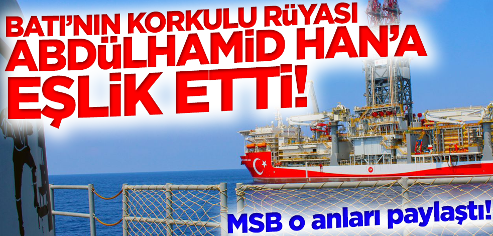 MSB o anları paylaştı! Batı'nın korkulu rüyası Abbdülhamid Han'a eşlik etti