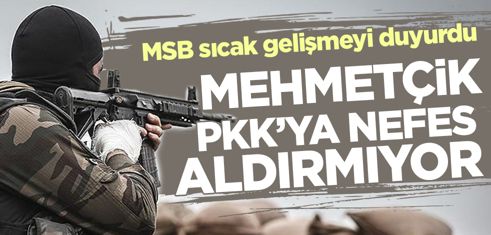 MSB sıcak gelişmeyi duyurdu! 3 PKK'lı terörist teslim oldu