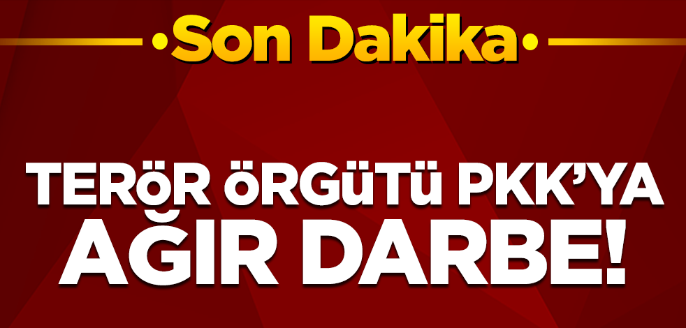 MSB sıcak gelişmeyi duyurdu! Terör örgütü PKK'ya ağır darbe