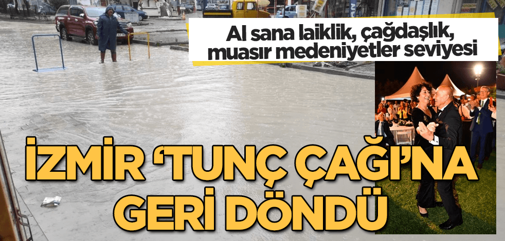 "Muasır medeniyetler seviyesi" gitti, "Tunç çağı" geldi