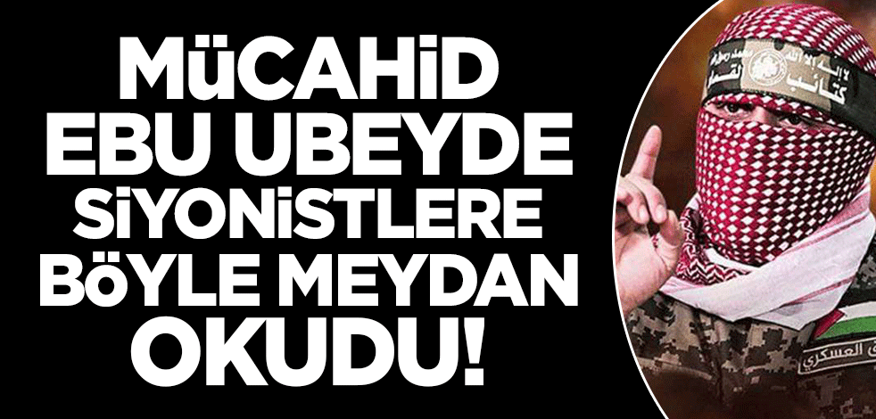 Mücahid Ebu Ubeyde: Netenyahu kendi halkını kandırıyor!