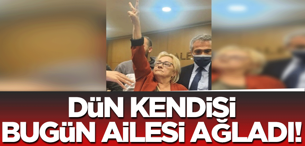 Mücella Yapıcı dün ağladı! Bugün de ailesi ajitasyon yaptı