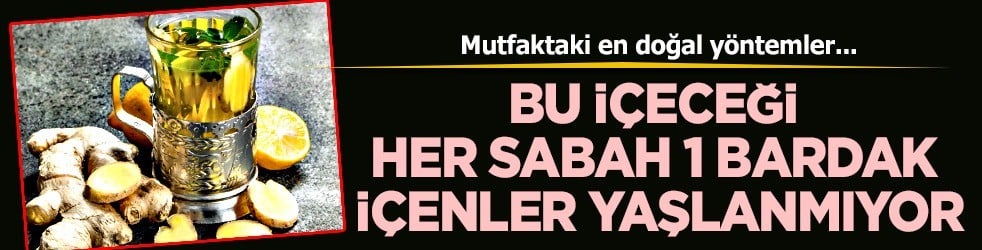 Mucize gençlik iksiri: Her gün bir bardak içince vücudunuzda bakın ne olur? İçen yaşlanmıyor