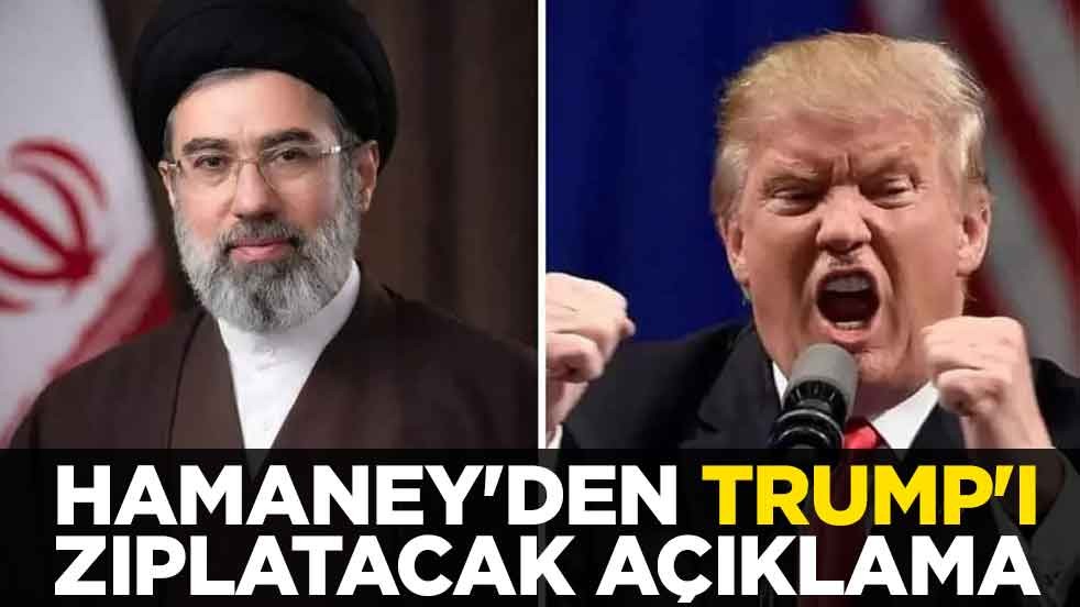 Hamaney'den Trump'ı zıplatacak açıklama