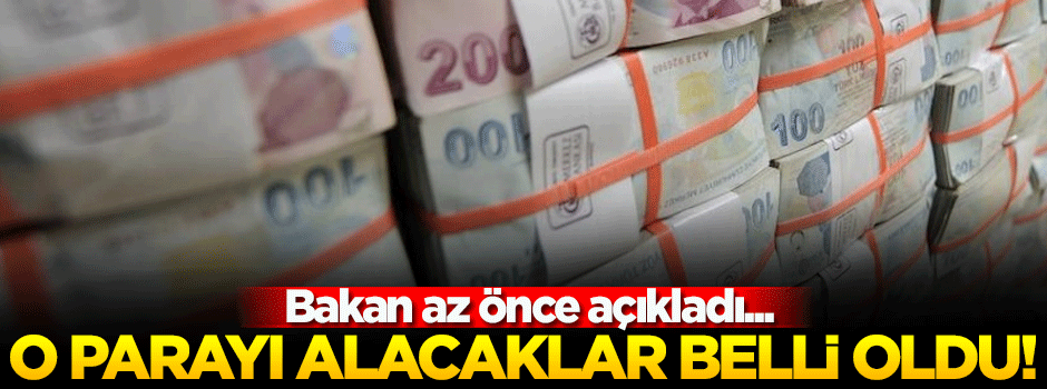 Müezzinoğlu açıkladı! Büyükanne maaşı alacaklar belli oldu...