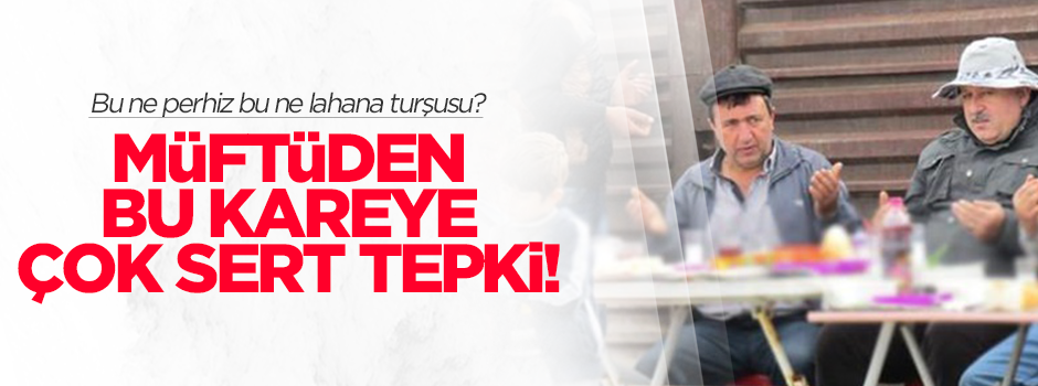 İçki masasında dua (?)