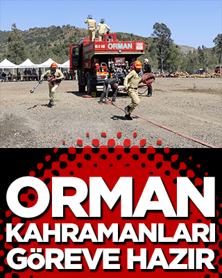 Muğla'da orman kahramanları göreve hazır!