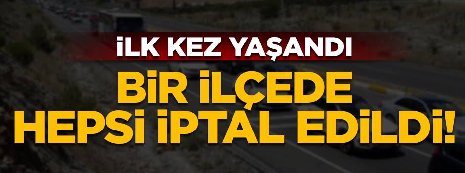 Muğla'da trafik ışıkları bayram dolayısıyla iptal edildi