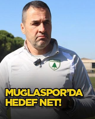 Muğlaspor’da hedef net!