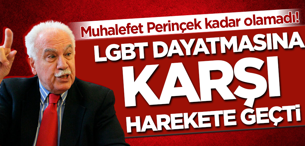 Muhalefet Doğu Perinçek kadar olamadı! LGBT dayatmasına karşı harekete geçti