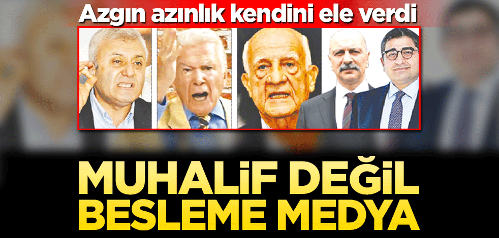Muhalif değil besleme medya