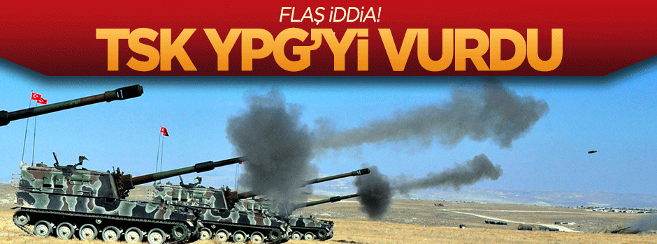 Muhalif kaynaklar: Türk topçuları Kamışlı'da bulunan YPG mevzilerini vuruyor