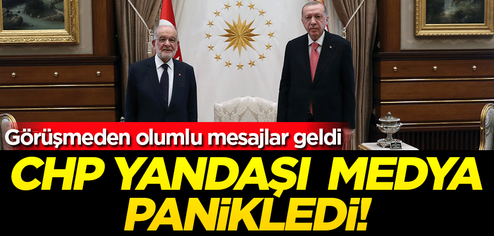 Muhalif medya panikte! Karamollaoğlu 'dostane geçti' derken onlar 'Buz gibi görüşme' yazdı!