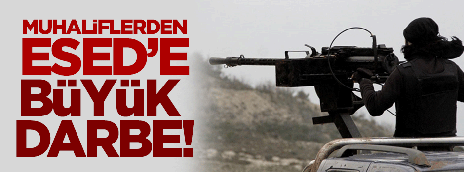 Muhalifler Deraa'da ilerliyor, 70 Beşar Esed askeri öldürüldü