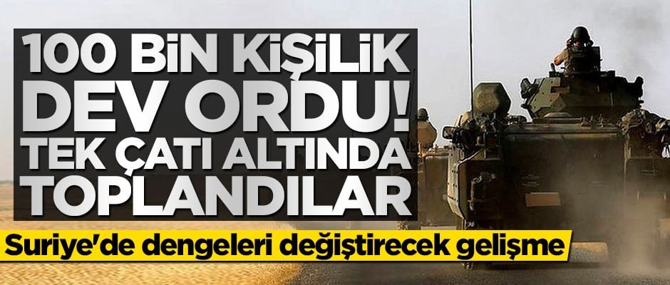 Muhalifler ilk kez tek çatı altında toplandı