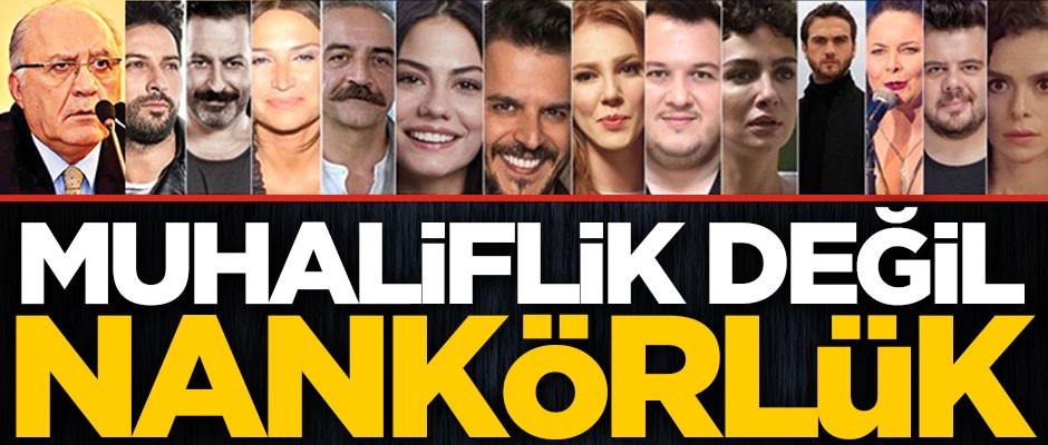 Muhaliflik değil nankörlük