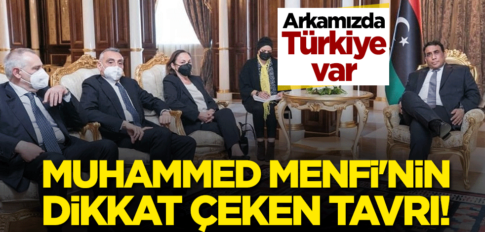 Muhammed Menfi'nin dikkat çeken tavrı! Bu kez İtalyanları kabul etti