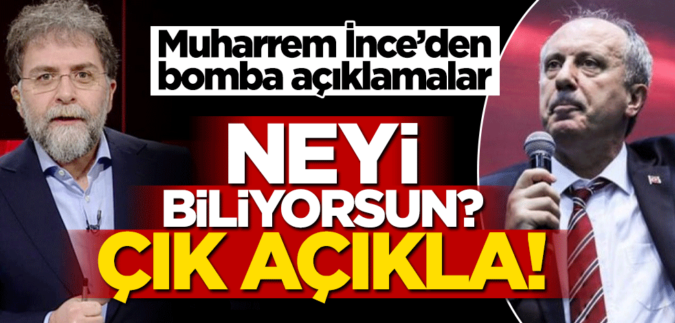 Muharrem İnce CHP Genel Merkezi’ni bombaladı!