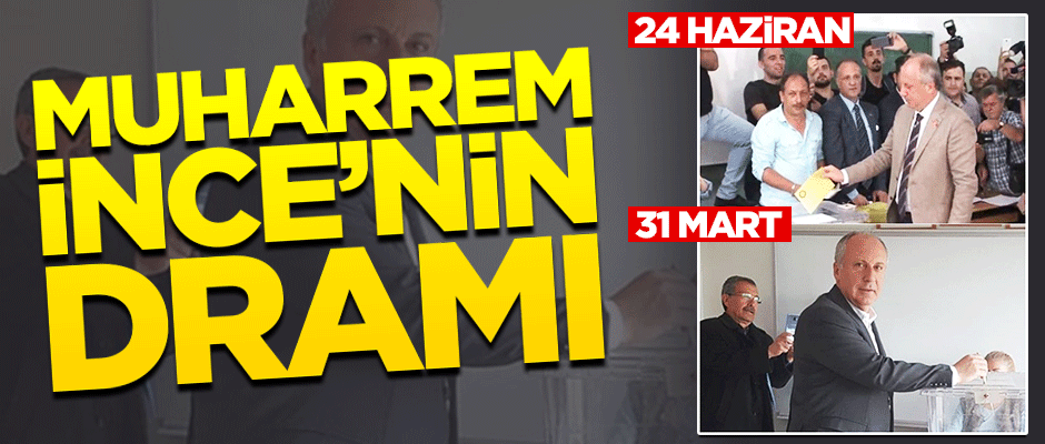 Muharrem İnce de oyunu kullandı
