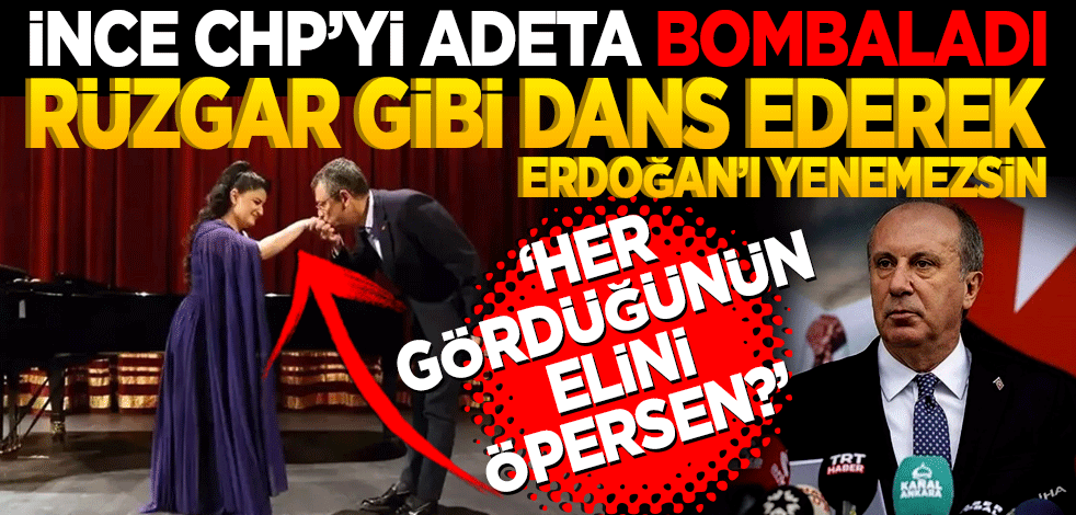 Muharrem İnce: İktidarı değiştirmek için önce muhalefeti değiştirmeliyiz